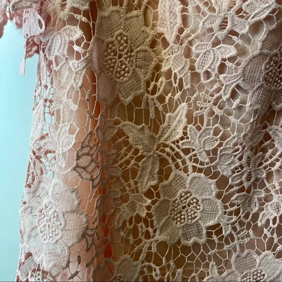 Pink Lace top - Picture 6 of 9